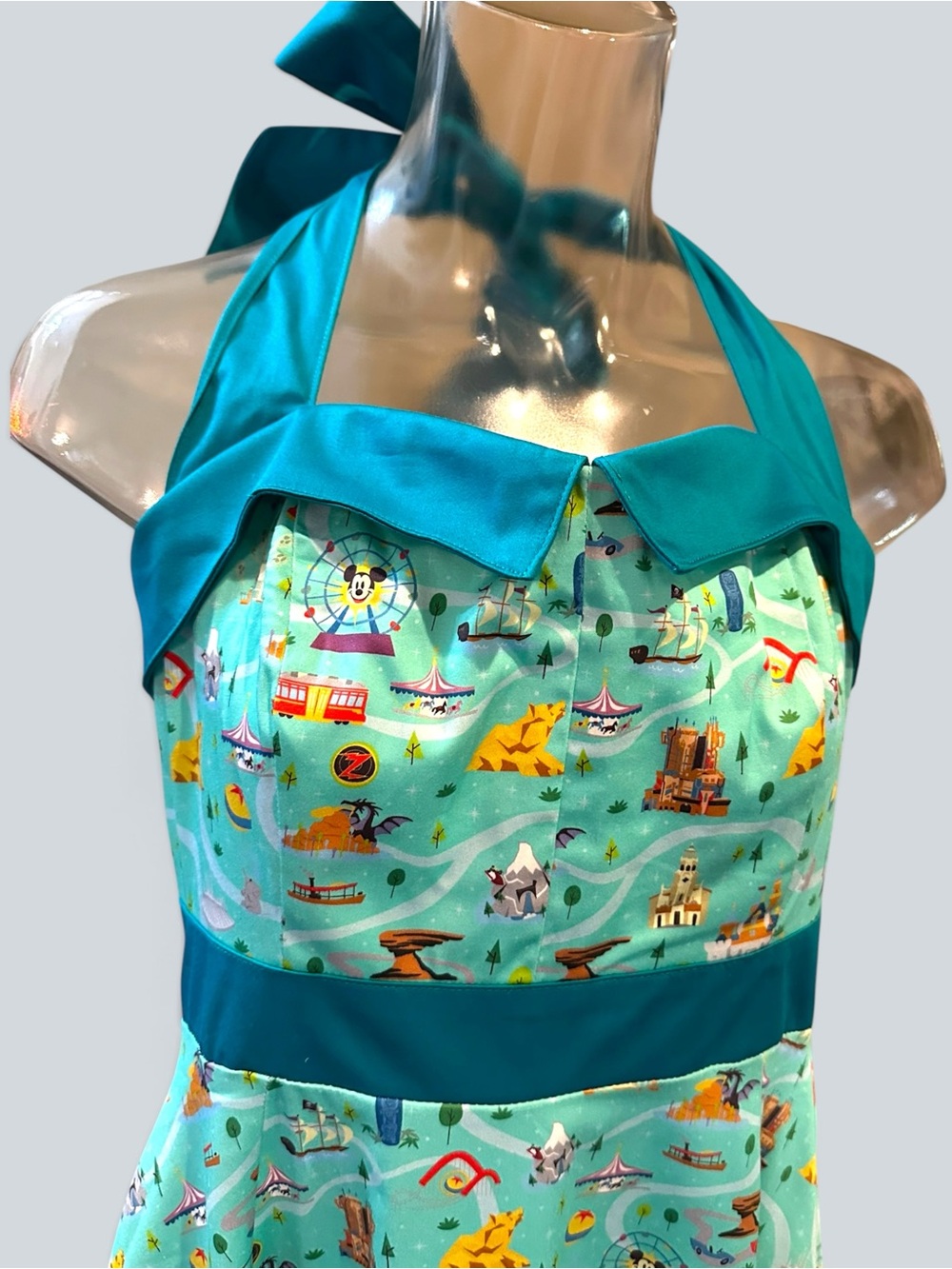 Disneyland DISNEY Parks The Dress Shop Attractions Retro Style Medium NEW NWT - Picture 4 of 10